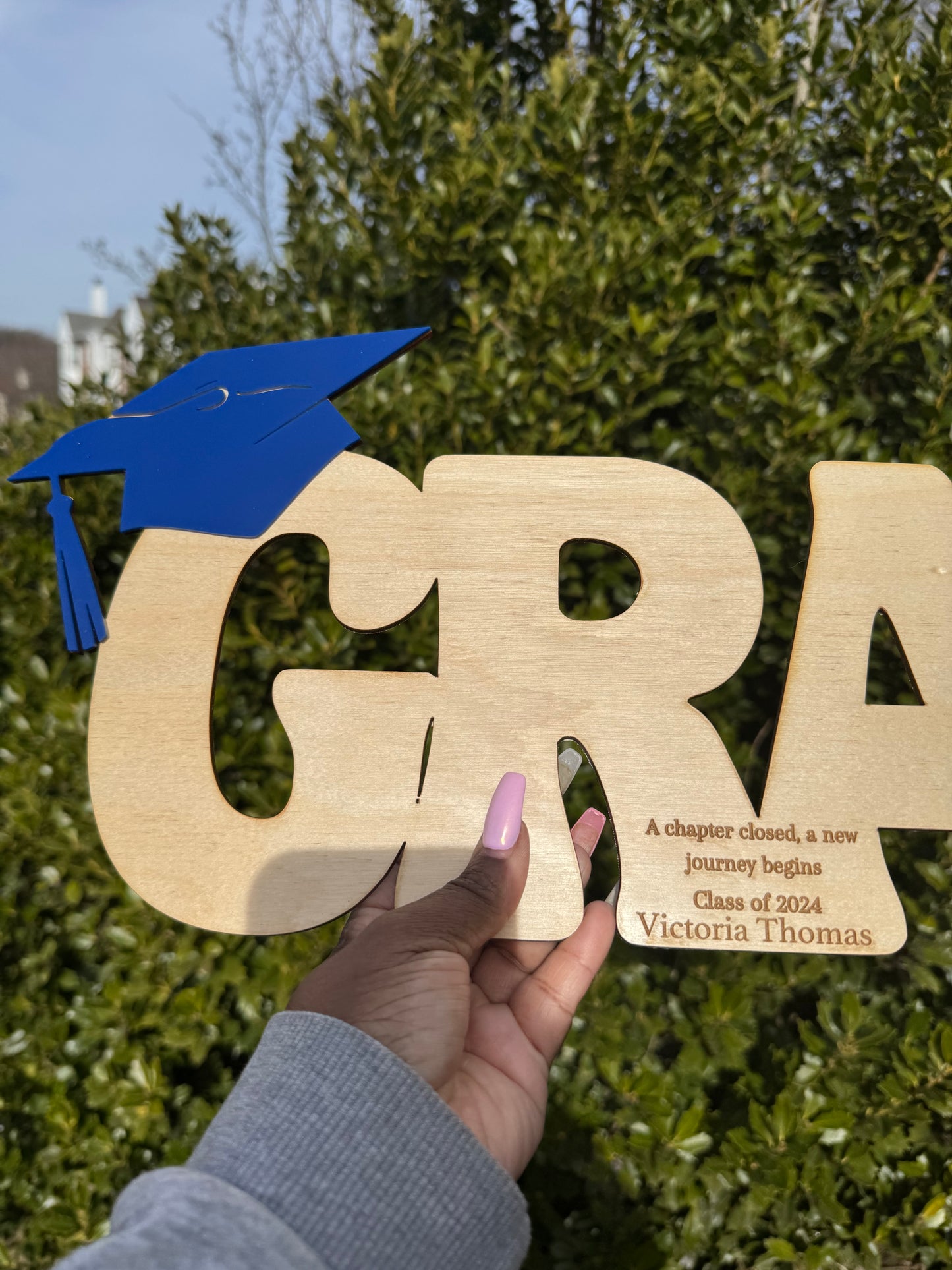 Grad Autograph Sign