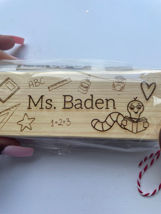 Engraved Eraser