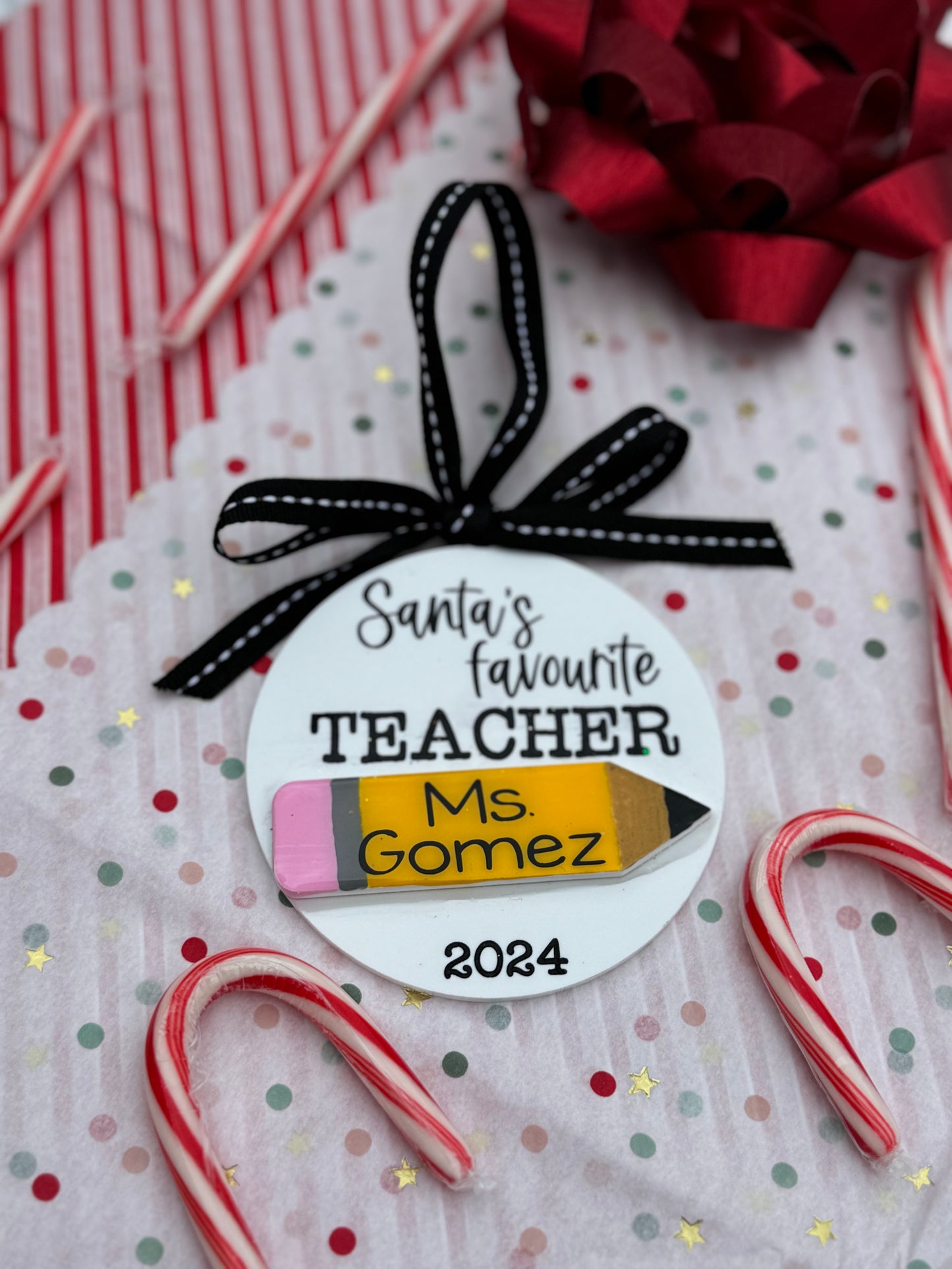 Christmas Ornament for teacher