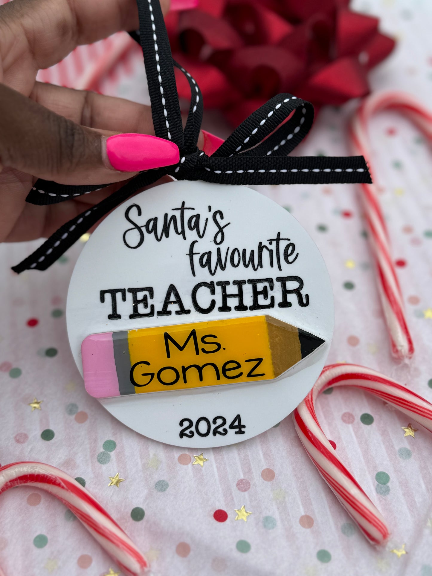 Christmas Ornament for teacher