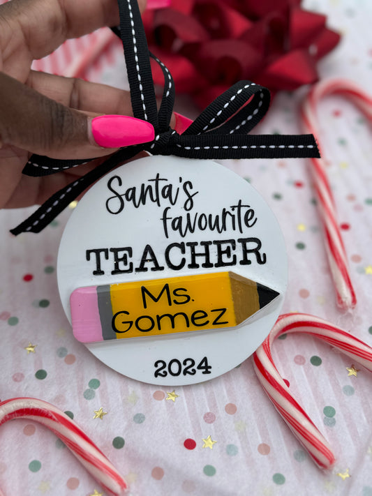 Christmas Ornament for teacher