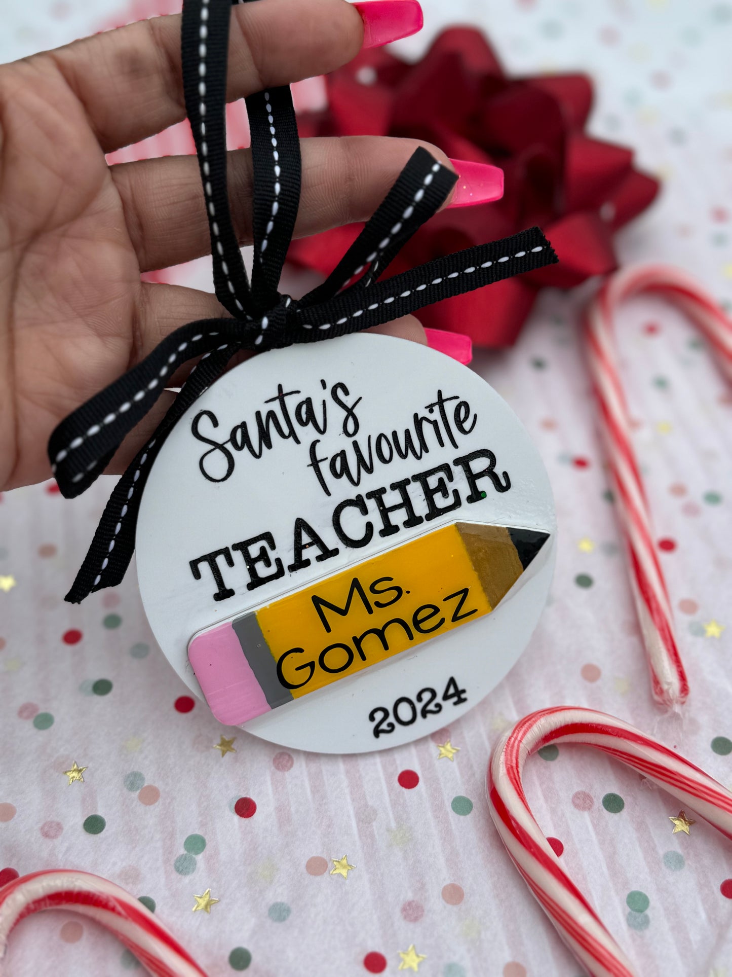 Christmas Ornament for teacher