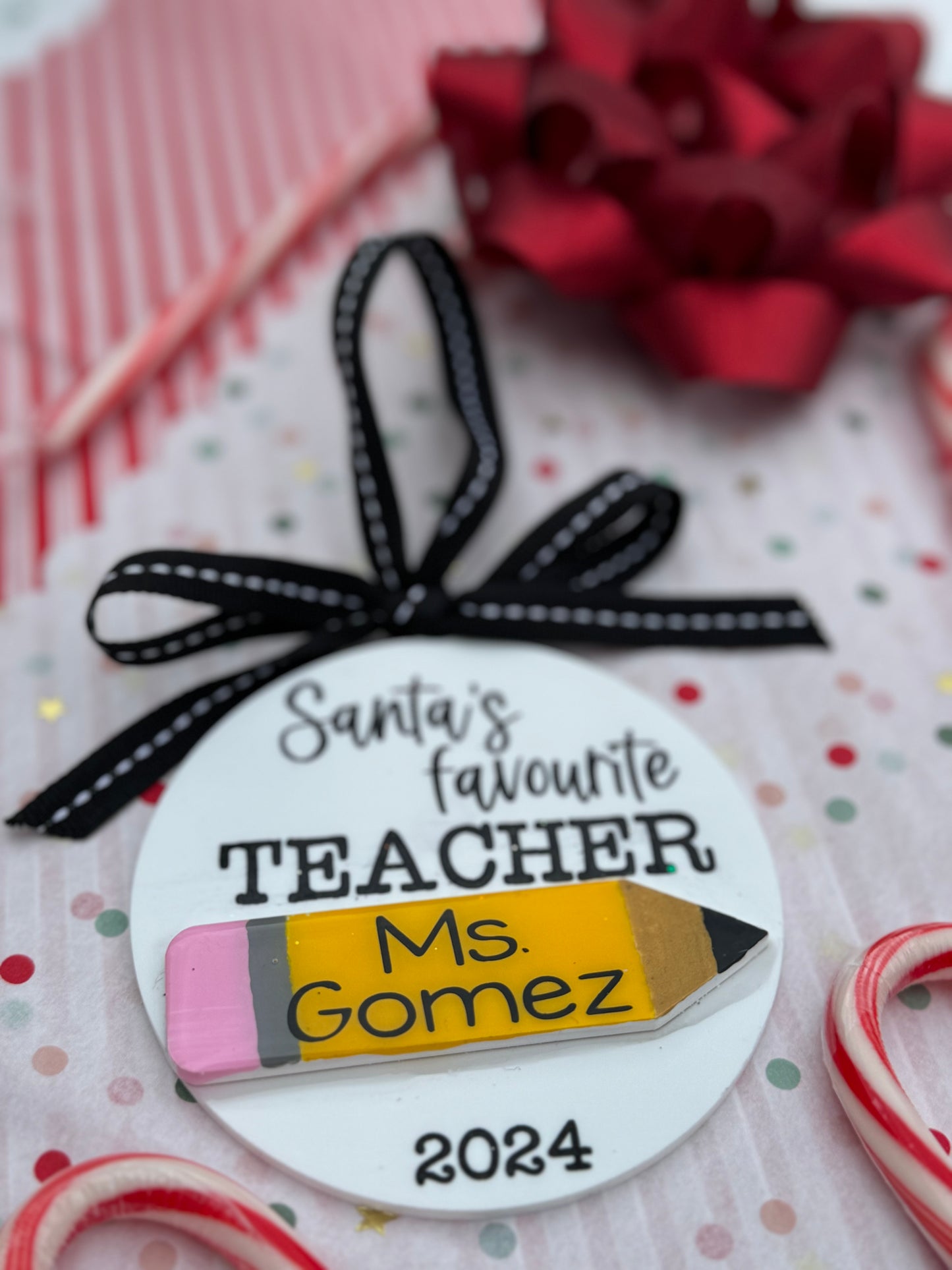 Christmas Ornament for teacher