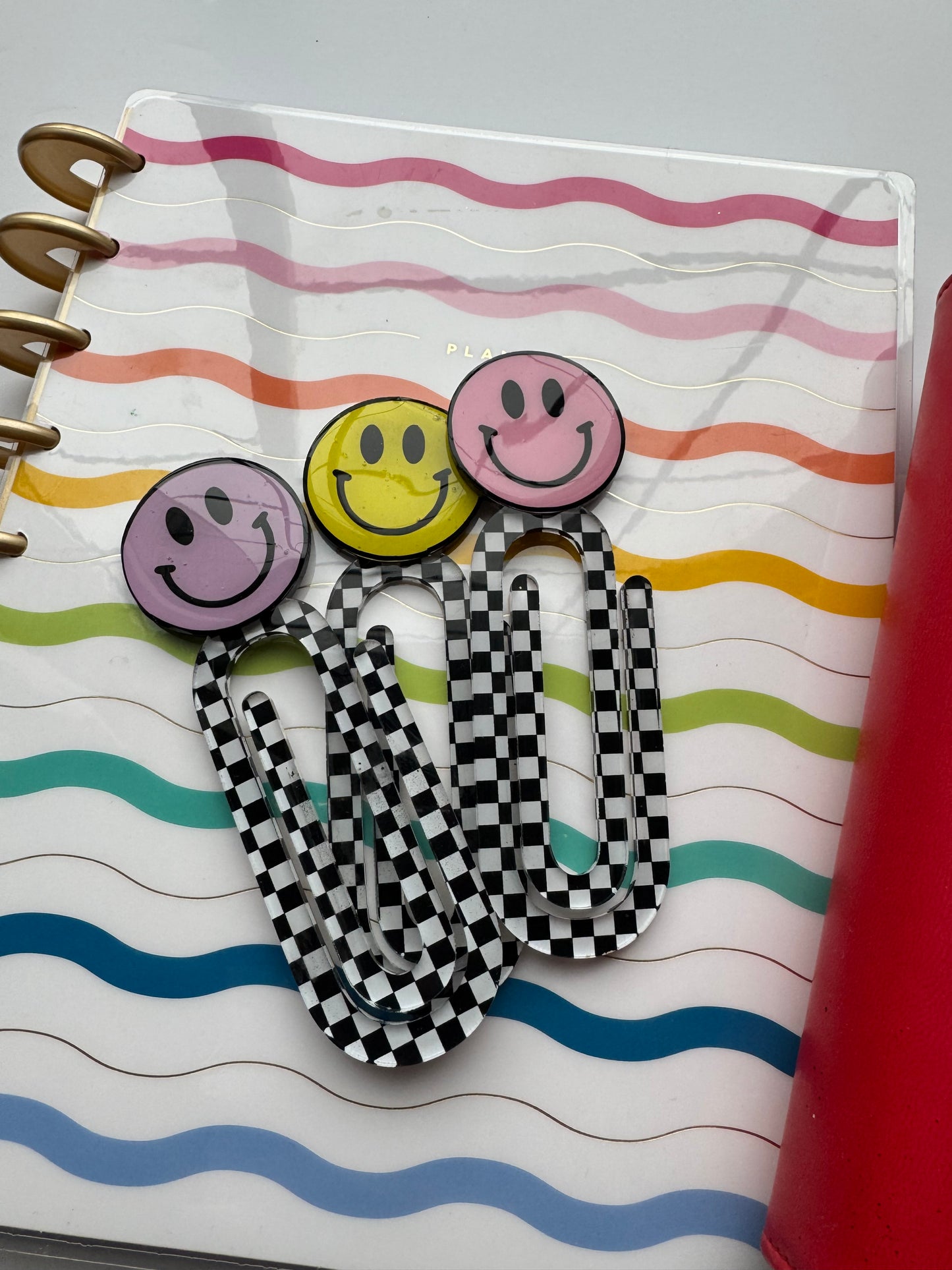 Smiley Face Paperclips