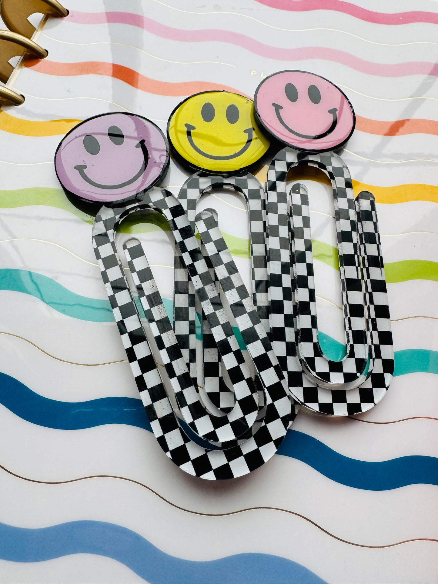 Smiley Face Paperclips