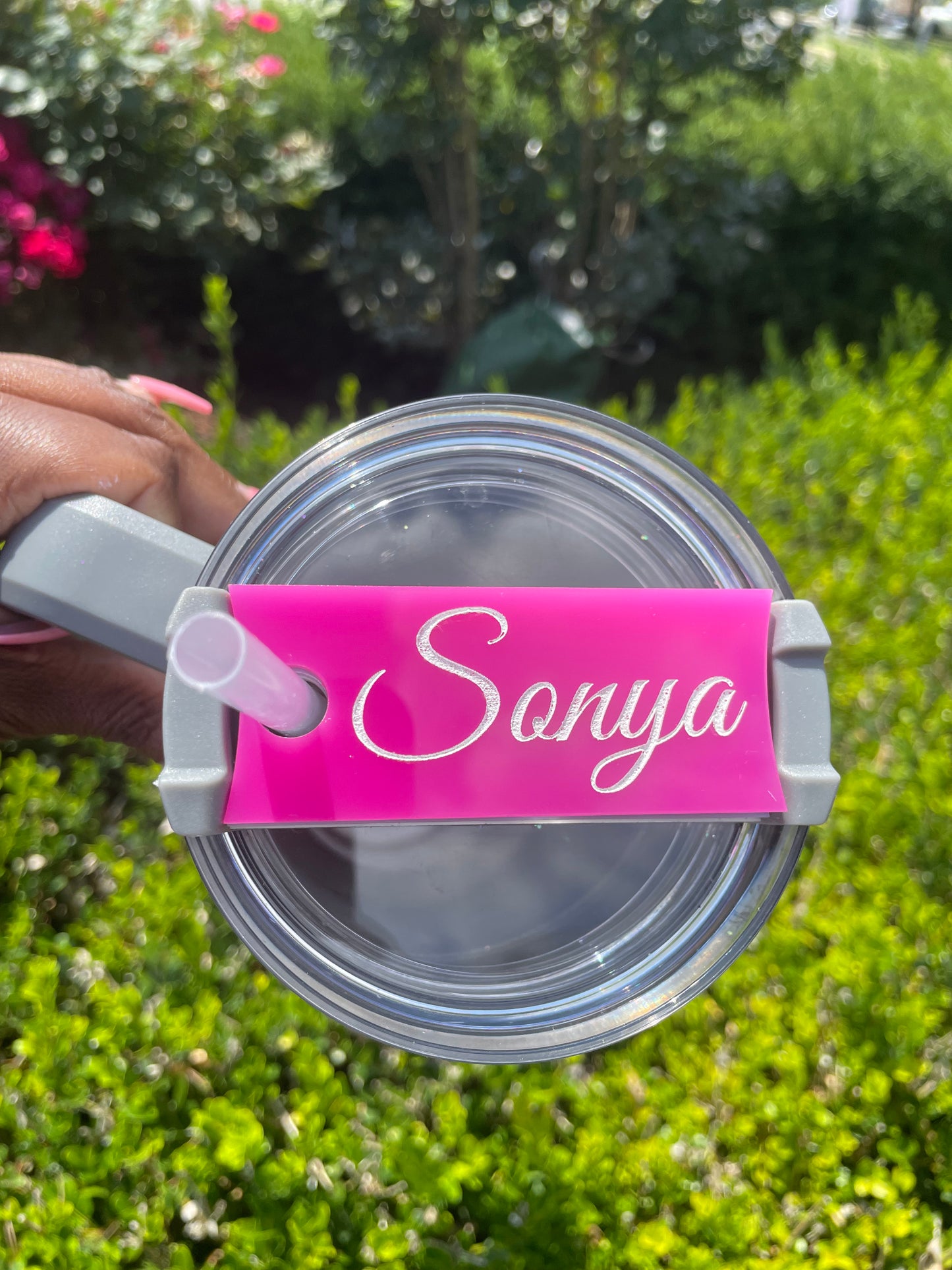 Stanley Cup Name Platese- Teacher gifts