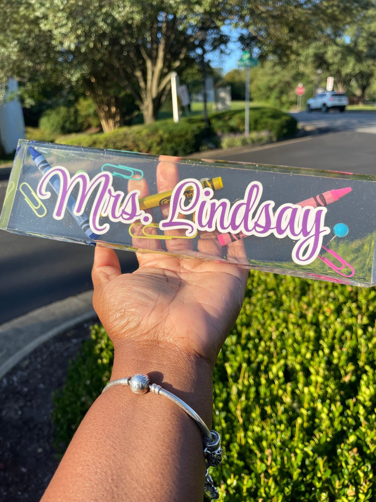 Personalized Teacher Name Plate | Teacher Gift | Teacher Gift Personalized | School | Teacher | Gift | Personalized Gift | Custom Gift