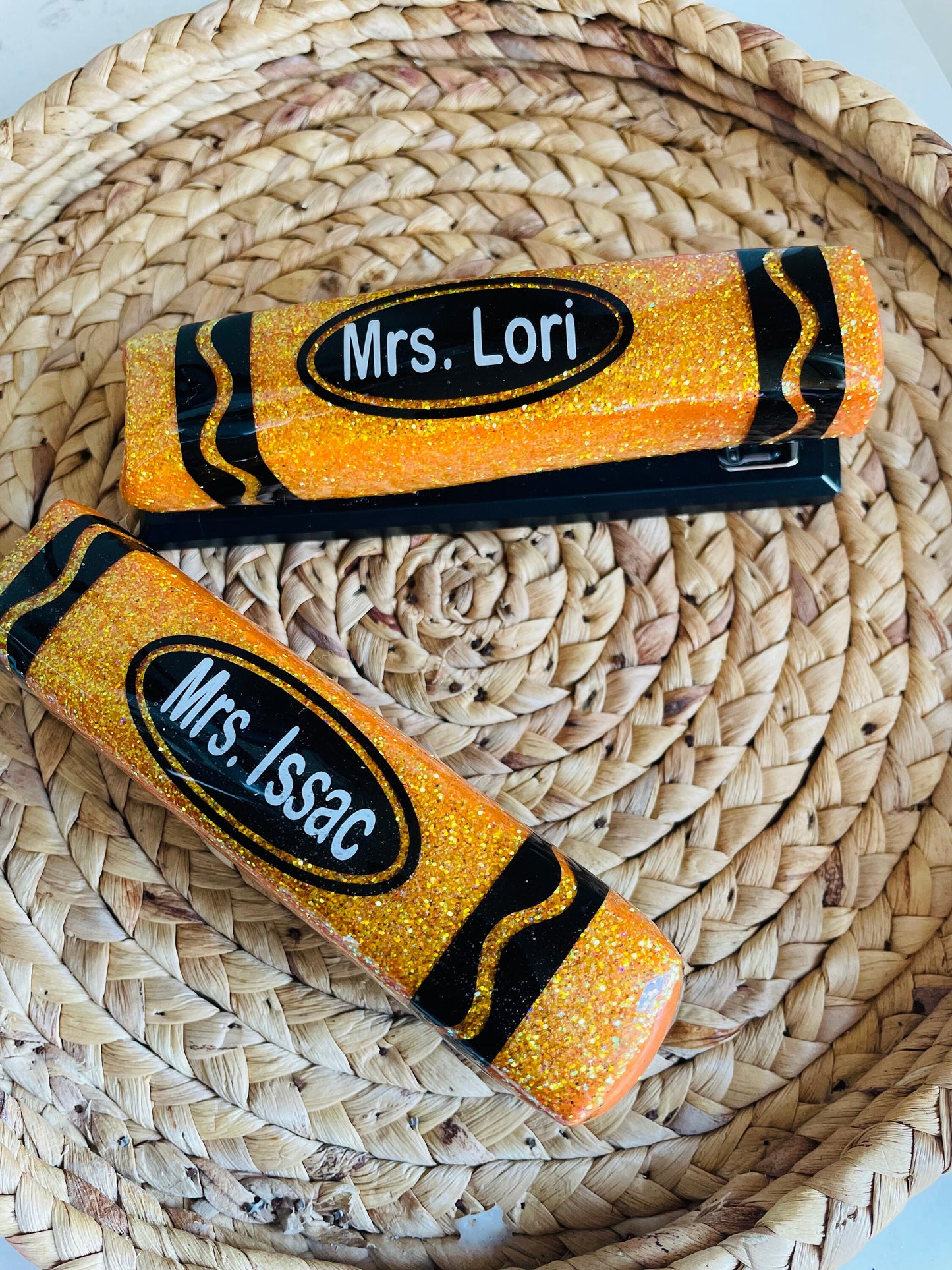 Crayon stapler, Teacher Gift, Teacher appreciation, end of year gift