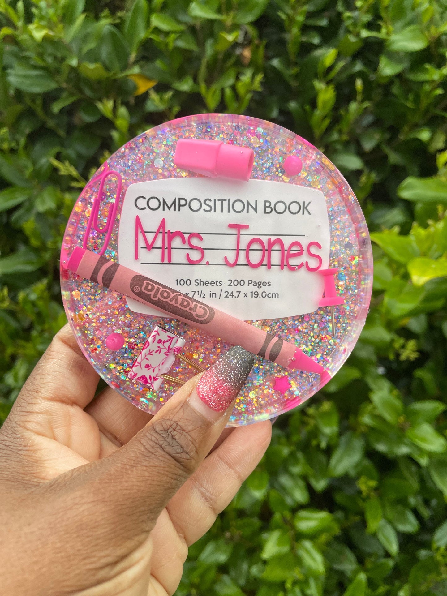 Teacher appreciation coaster