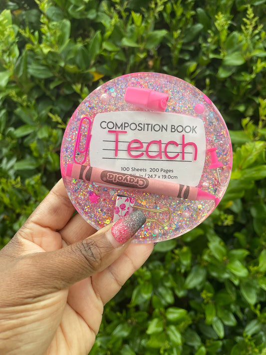 Teacher appreciation coaster