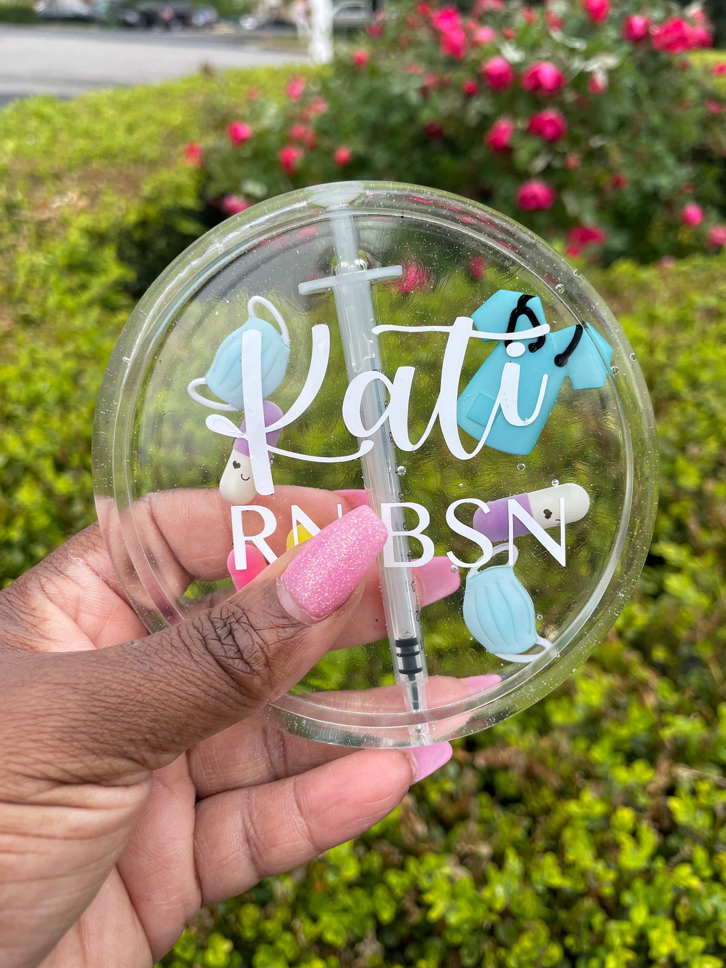 Nurse Coaster | Nurse Gift | Medical Professional | Custom Coasters | Healthcare | Pharmacist | Pills |