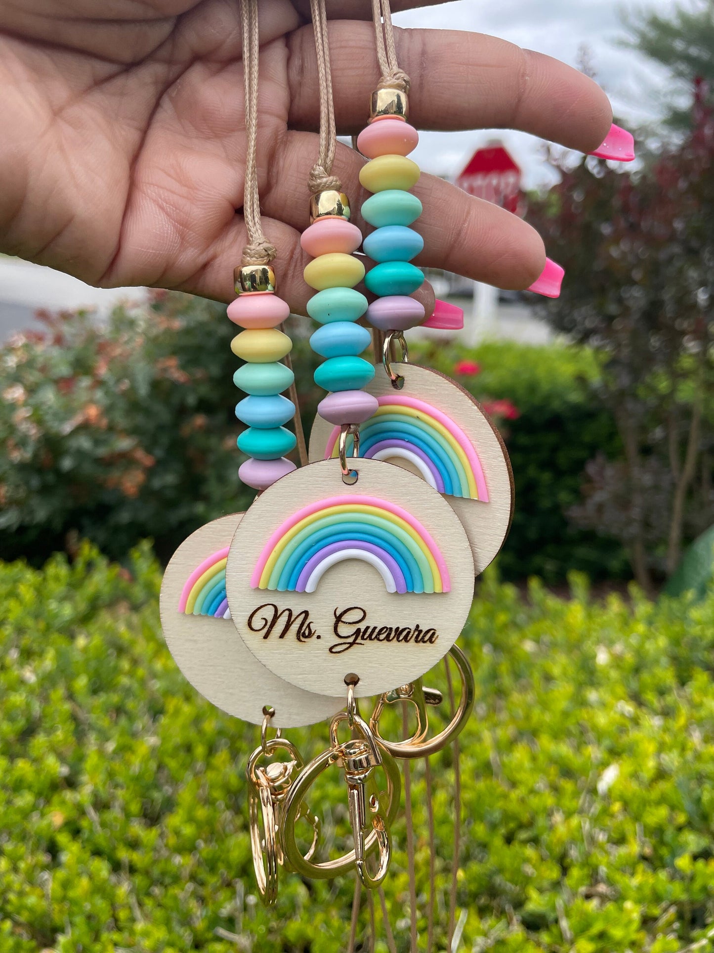 Teacher lanyard