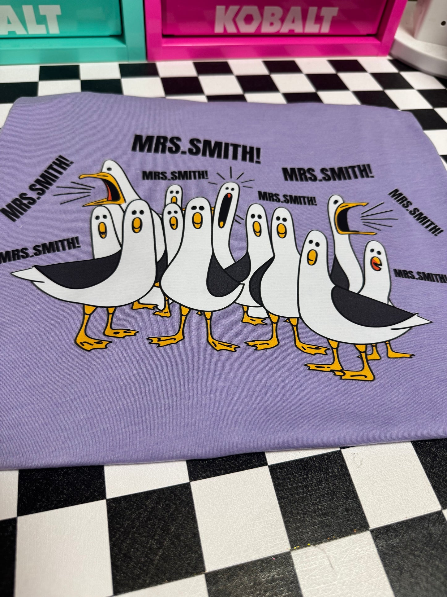 Personalized seagulls shirt