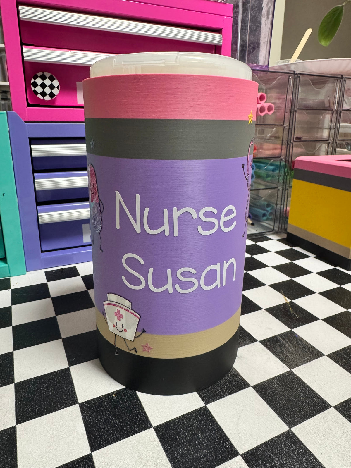 School Nurse wipes container