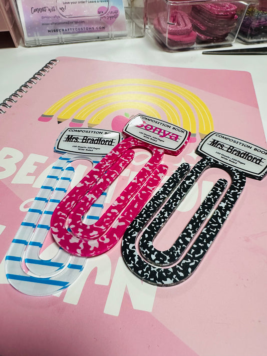 Composition Paperclip Bundle