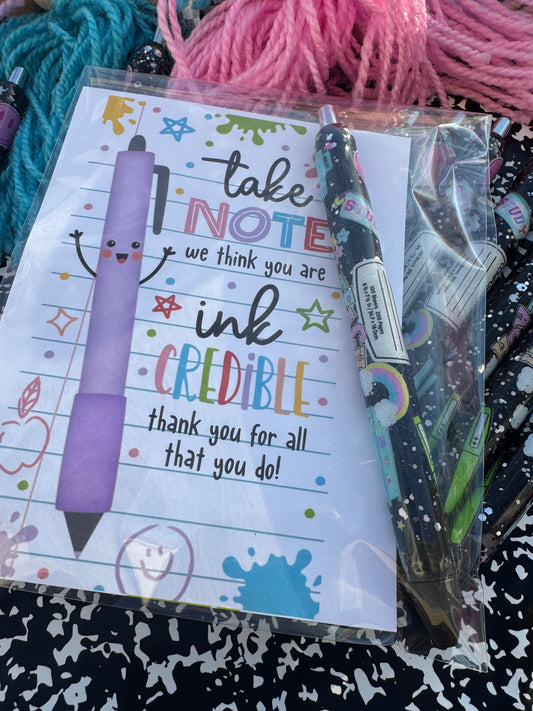 Composition Glitter Pen