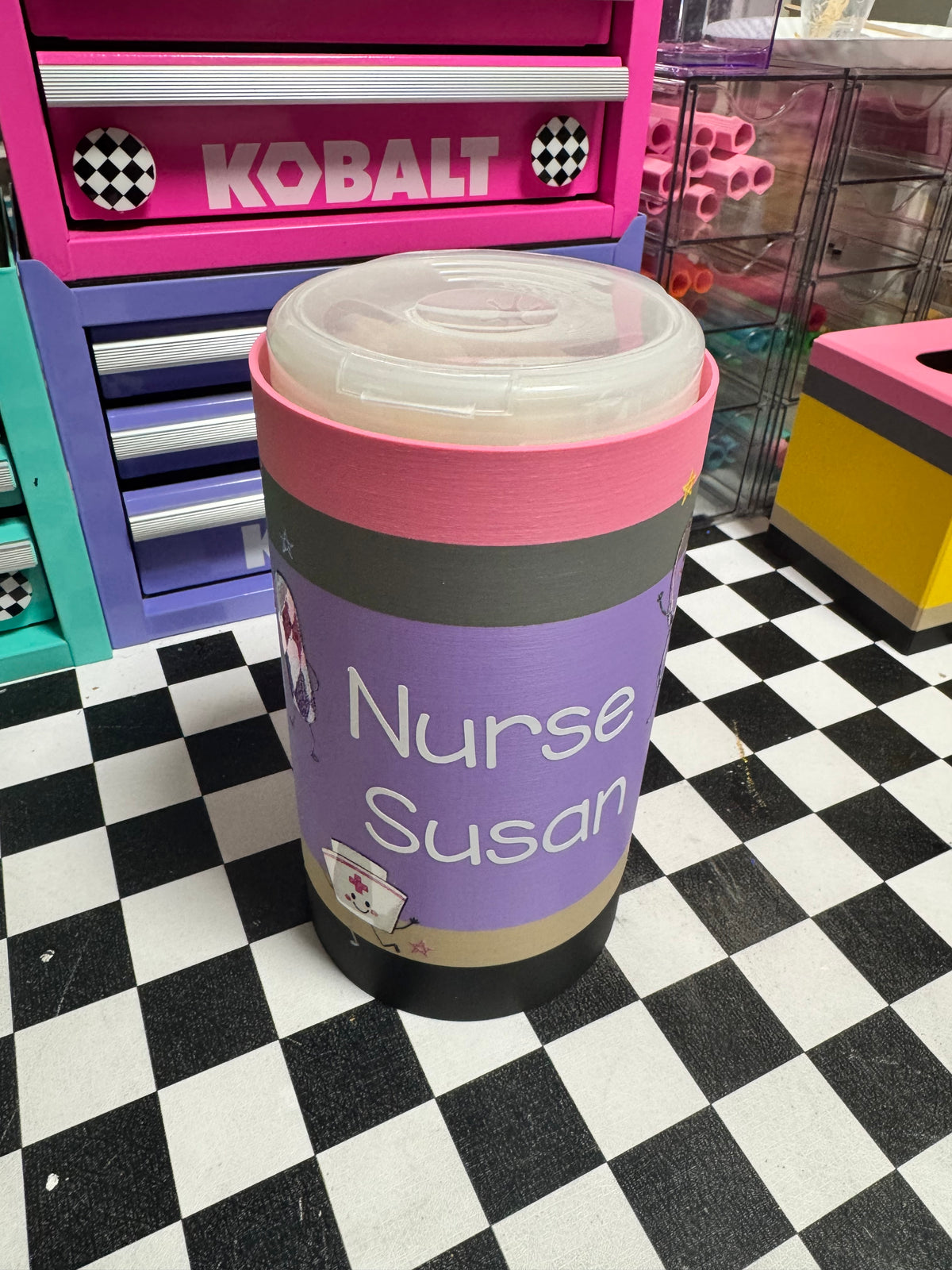 School Nurse wipes container