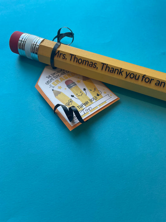 Custom Personalized Jumbo Pencils