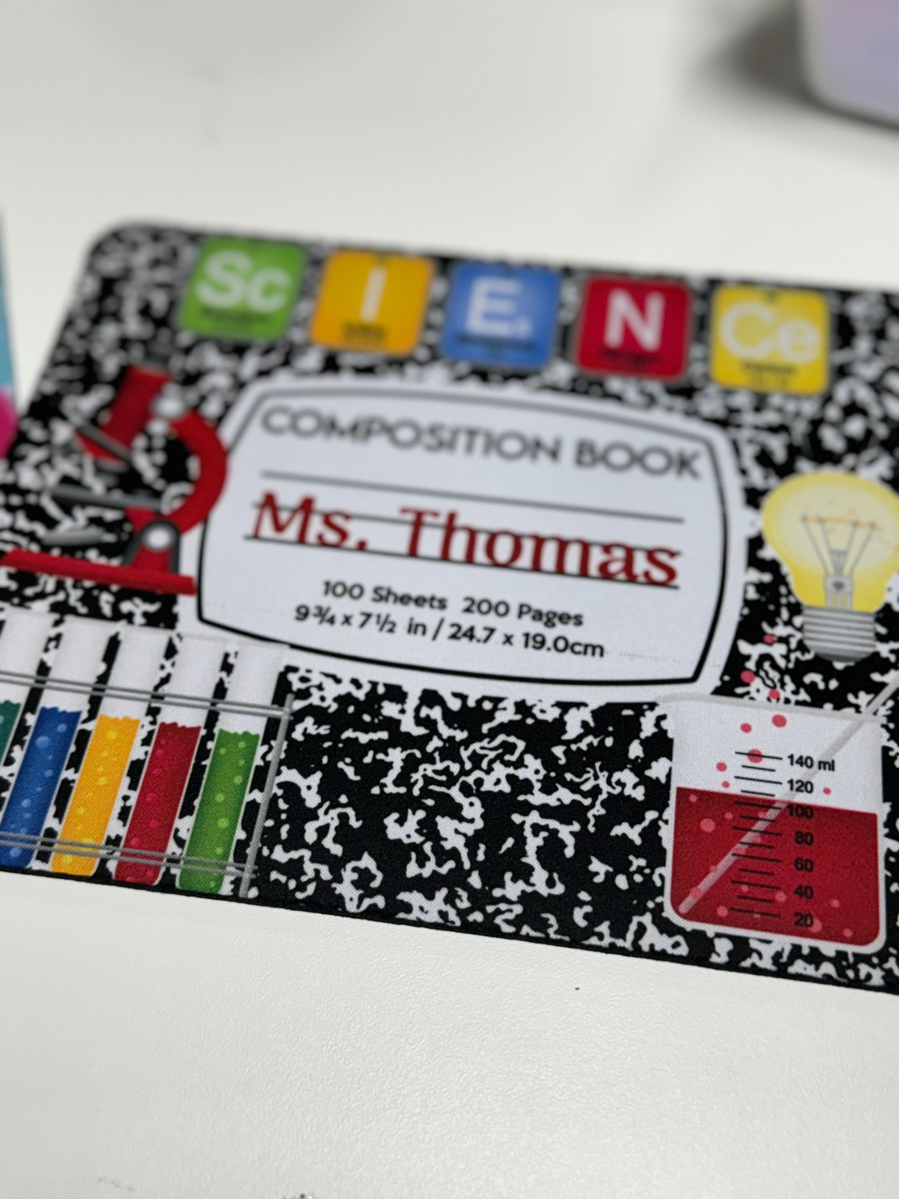 Science Mouse Pad – MissCraftyCustoms