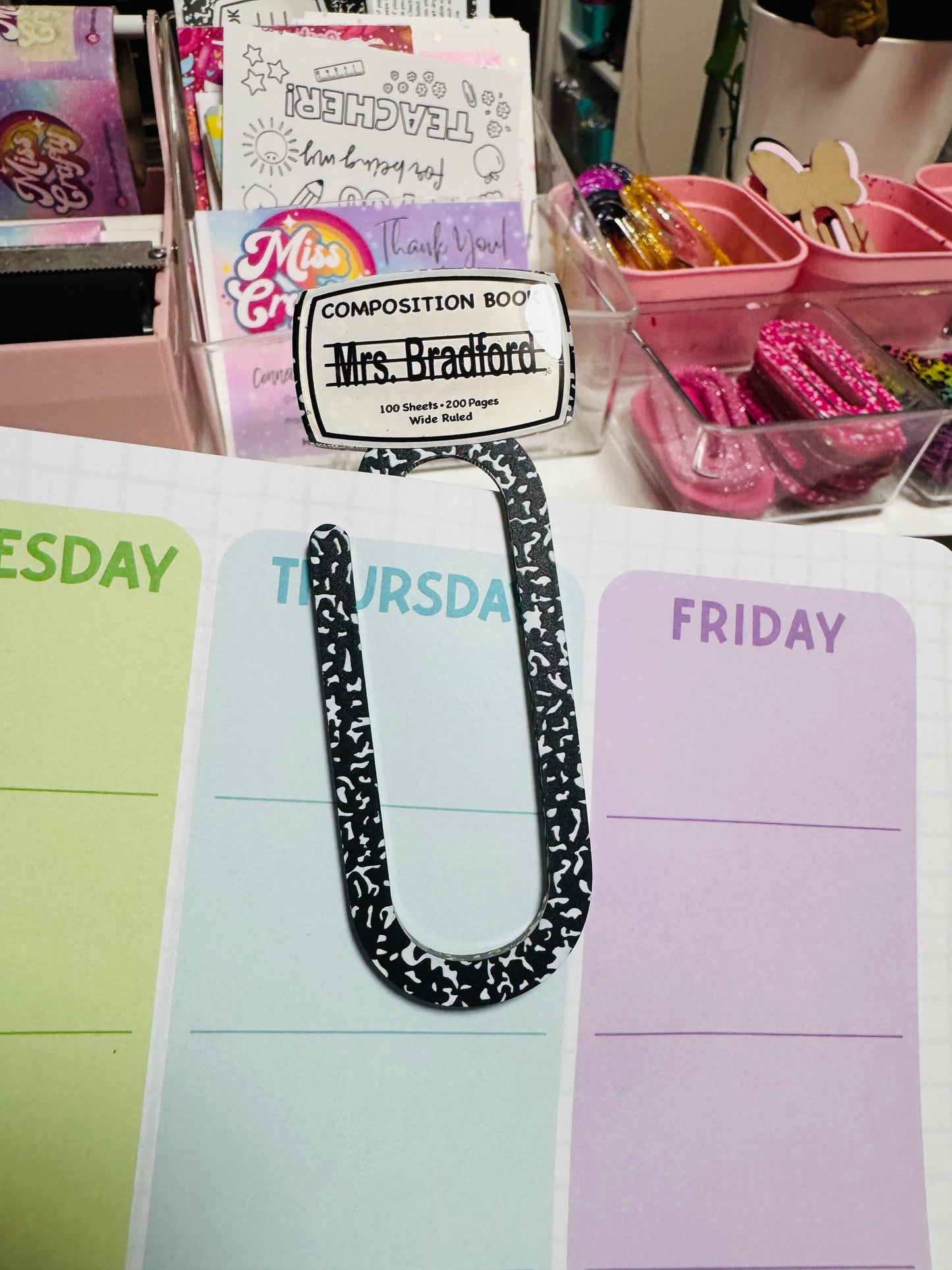 Composition Paperclip Bundle