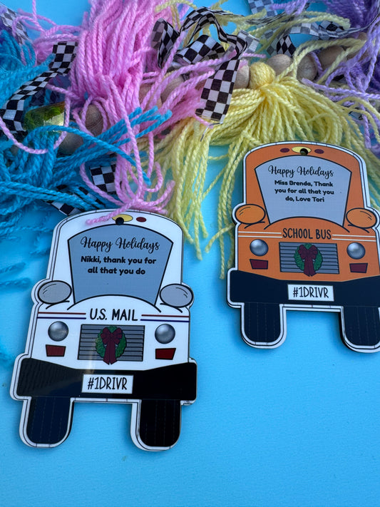 Bus Ornament USPS ornament