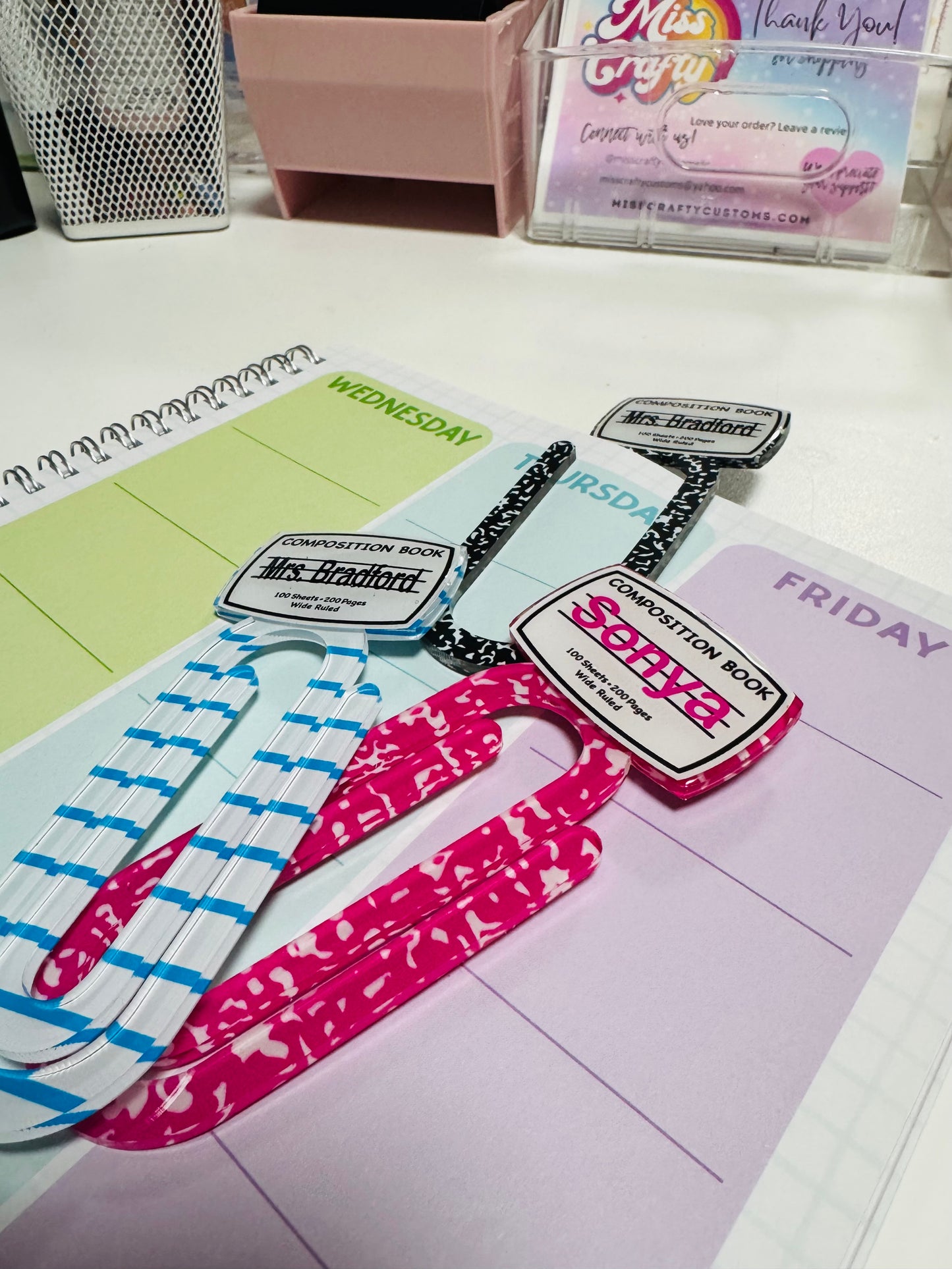 Composition Paperclip Bundle