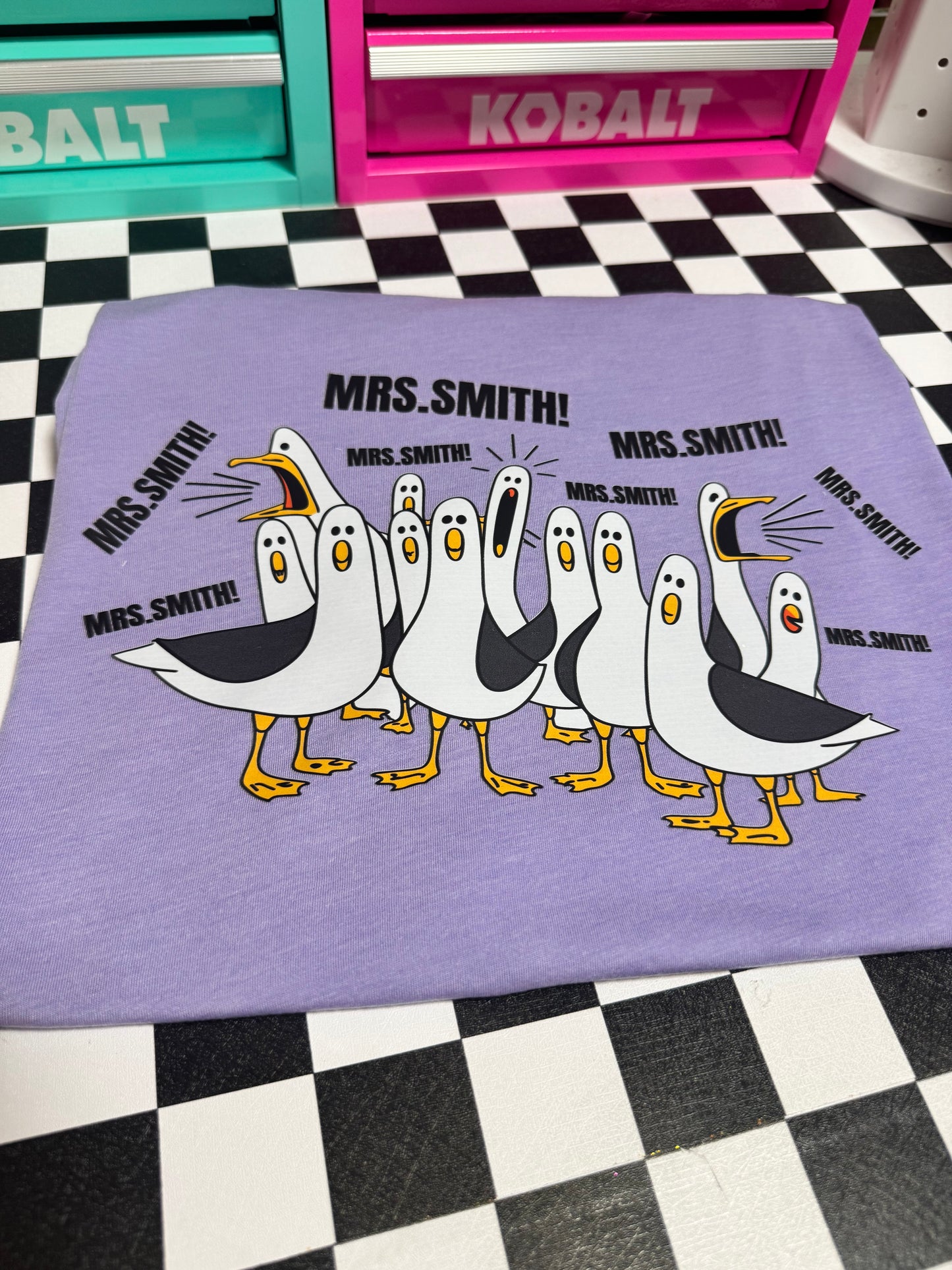Personalized seagulls shirt