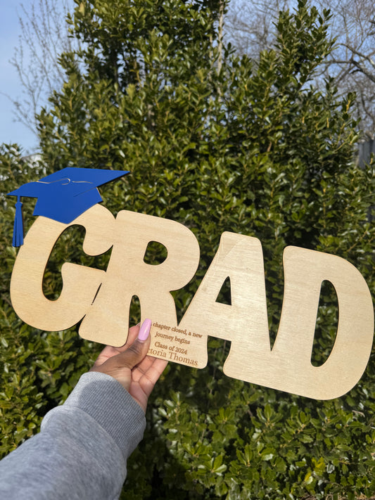 Grad Autograph Sign