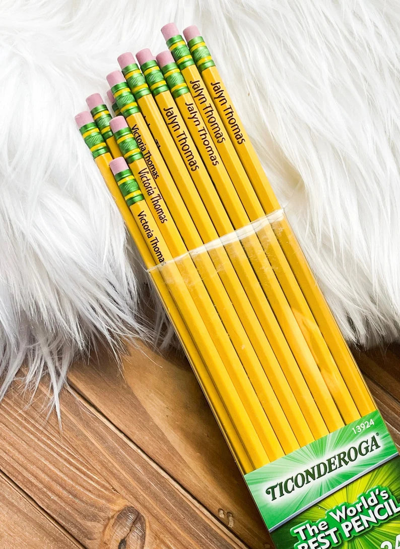 Engraved Personalized Pencils
