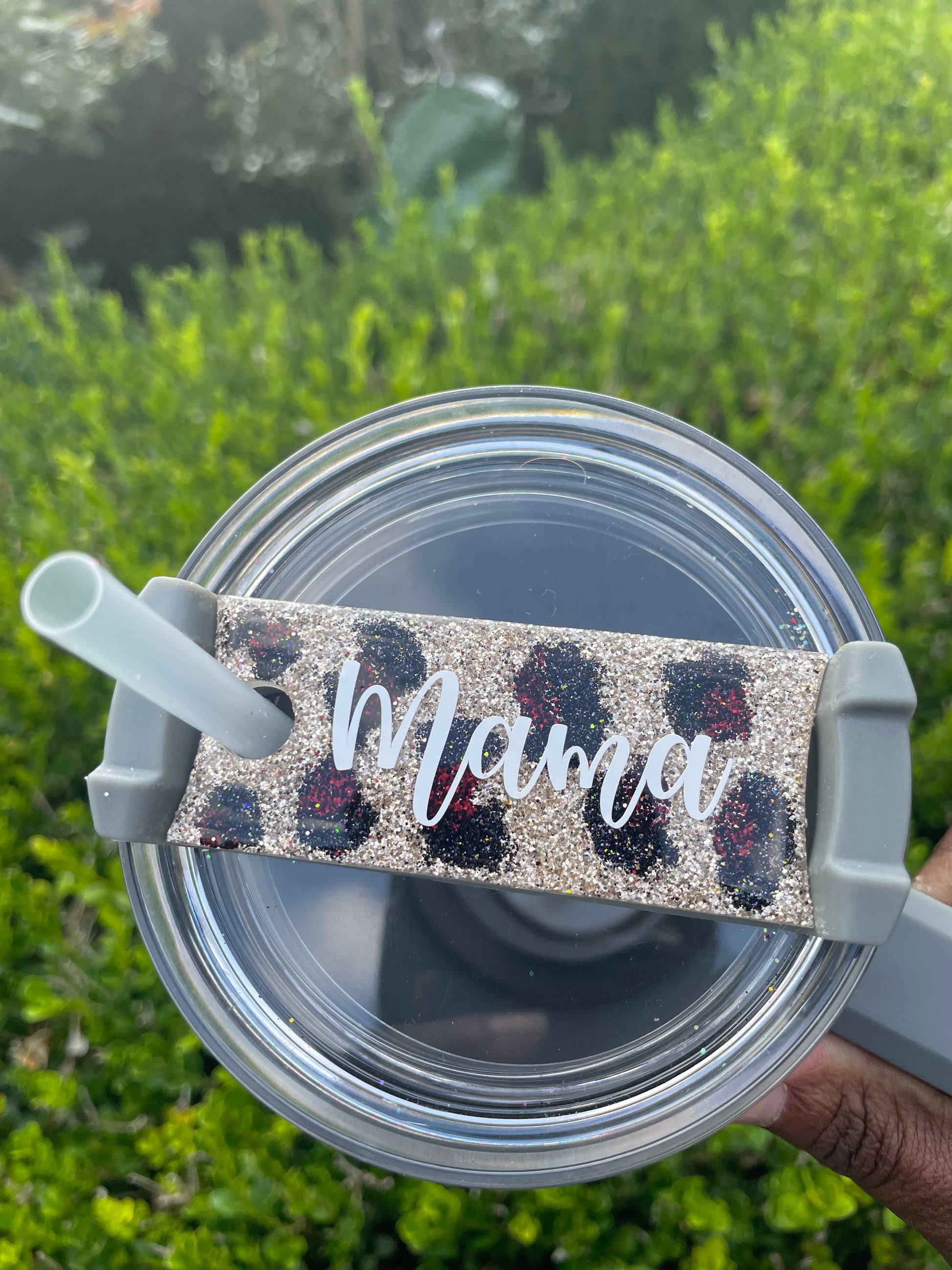 Leopard Name plate for Stanley Tumbler – MissCraftyCustoms
