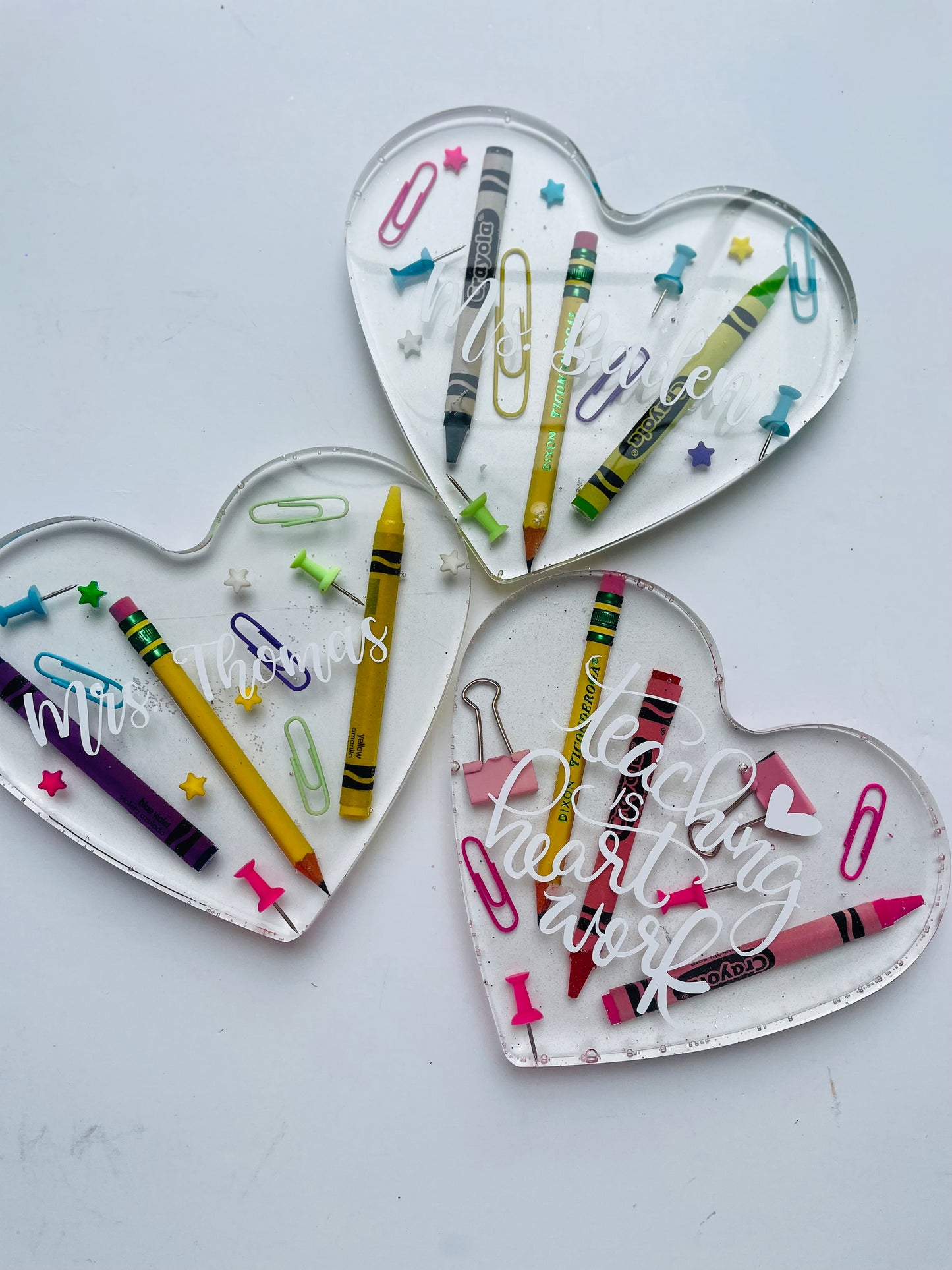 Valentine Teacher Coasters