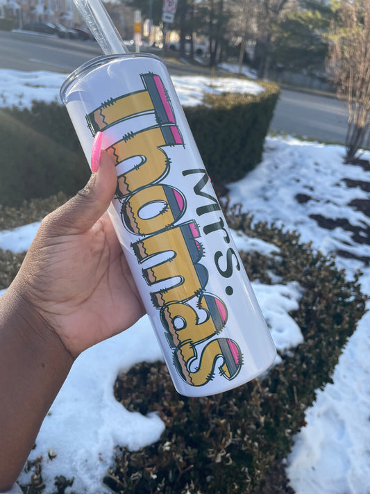 Personalized Teacher Tumbler